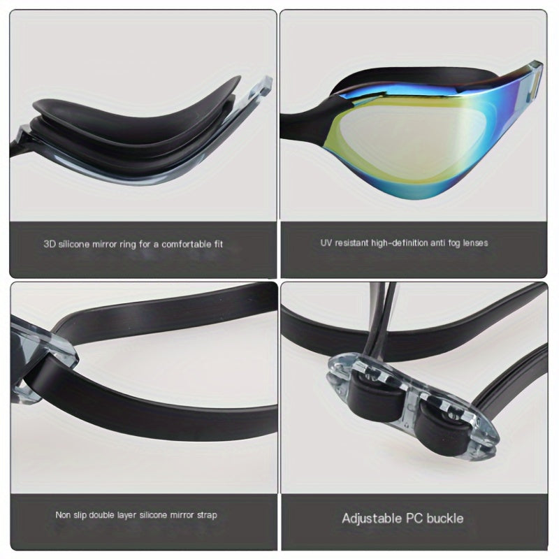Professional Anti-fog Swimming Goggles for Men and Women