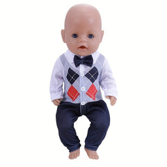 Set of Doll Shirts for 35-45cm Baby Dolls