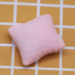 Mini Dollhouse Home Pillow Model Ornament Micro Bedroom Scene Sofa Cushion