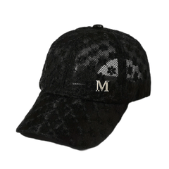 Summer Thin Lace Peaked Cap for Men Women