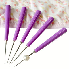 5pcs Jewelry Making Tools Kit Needle Shaped Diamond Reamer DIY