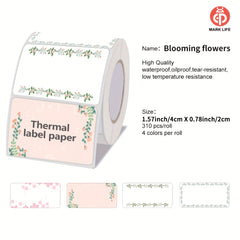 310 Sheets Thermal Label Printing Paper for P50/D100 Label Machine Tapes