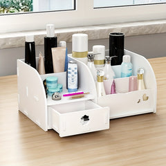 Large Capacity Desktop Cosmetic Storage Box Drawer Type Dustproof