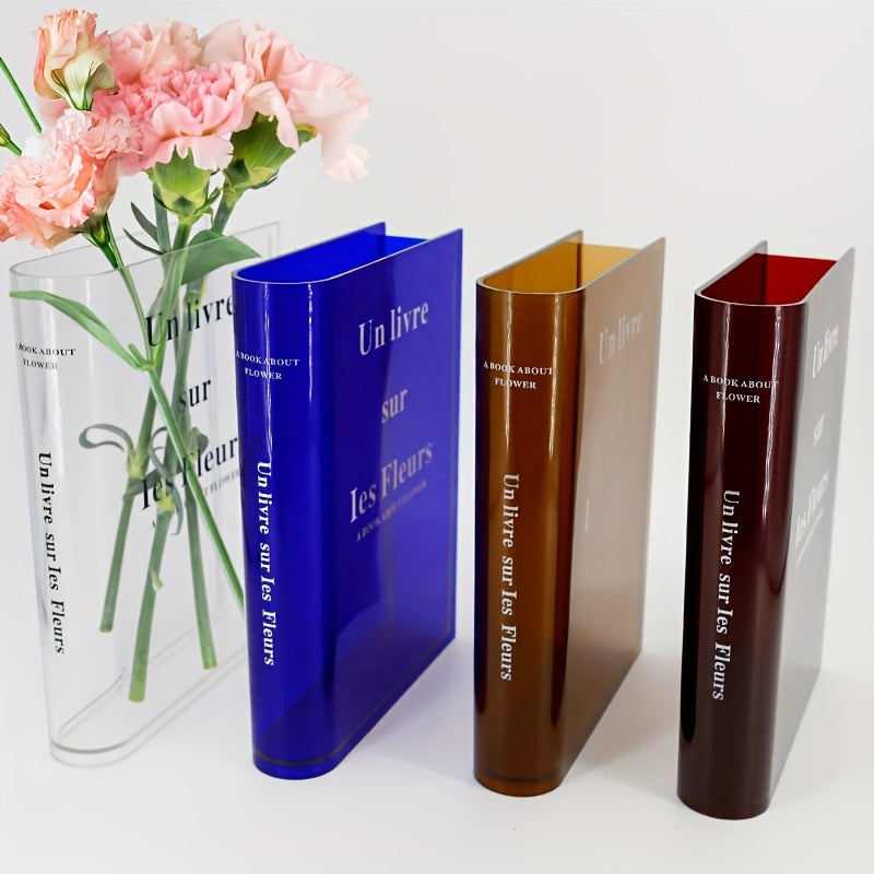 Stylish Book Vase for Modern Decor