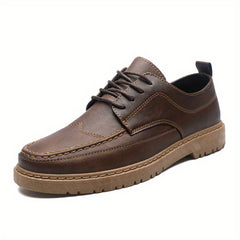 Men's Brogue Wingtip Derby Dress Shoes Lace-up Formal Business Events