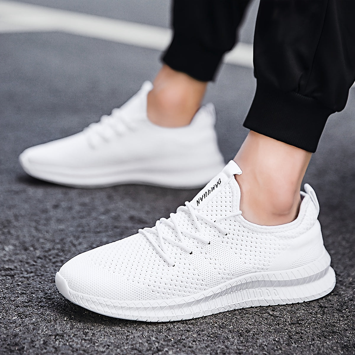Men's Lightweight Running Shoes Outdoor Sneakers for Fitness Tennis