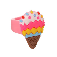 12pcs Ring Ice Cream Party Favors Pack