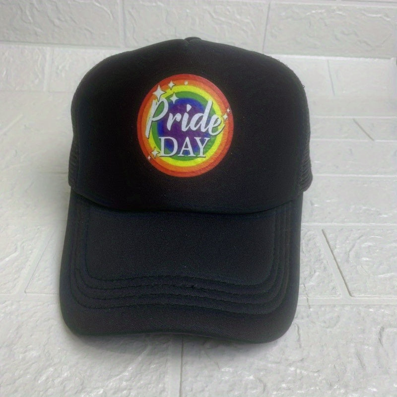Rainbow Element Net Cap Baseball Cap