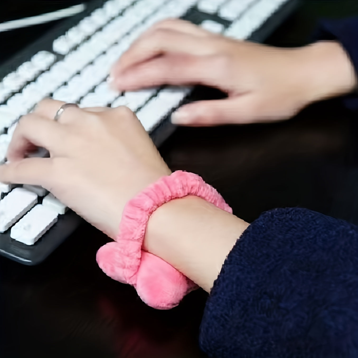 Mouse Pad Wrist Support Small Pillow Hand Pillow Elastic Band