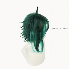 ACG Cyan Green Gradient Wig Headgear