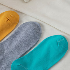 10 Pairs Sweet Macaron Solid Crew Socks for Women