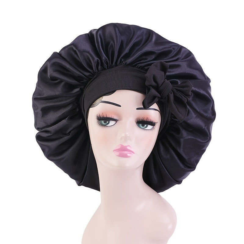 Satin Silk Bonnet Jumbo Size for Sleeping