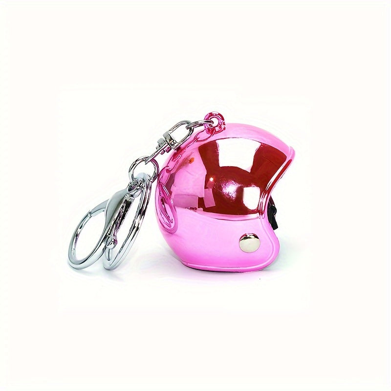 Mini Motorcycle Helmet Keychain Safety Helmet Pendant Ornament