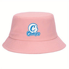 Cookies Printed Bucket Hat Hip Hop Funny Cap Unisex Fisherman Cap