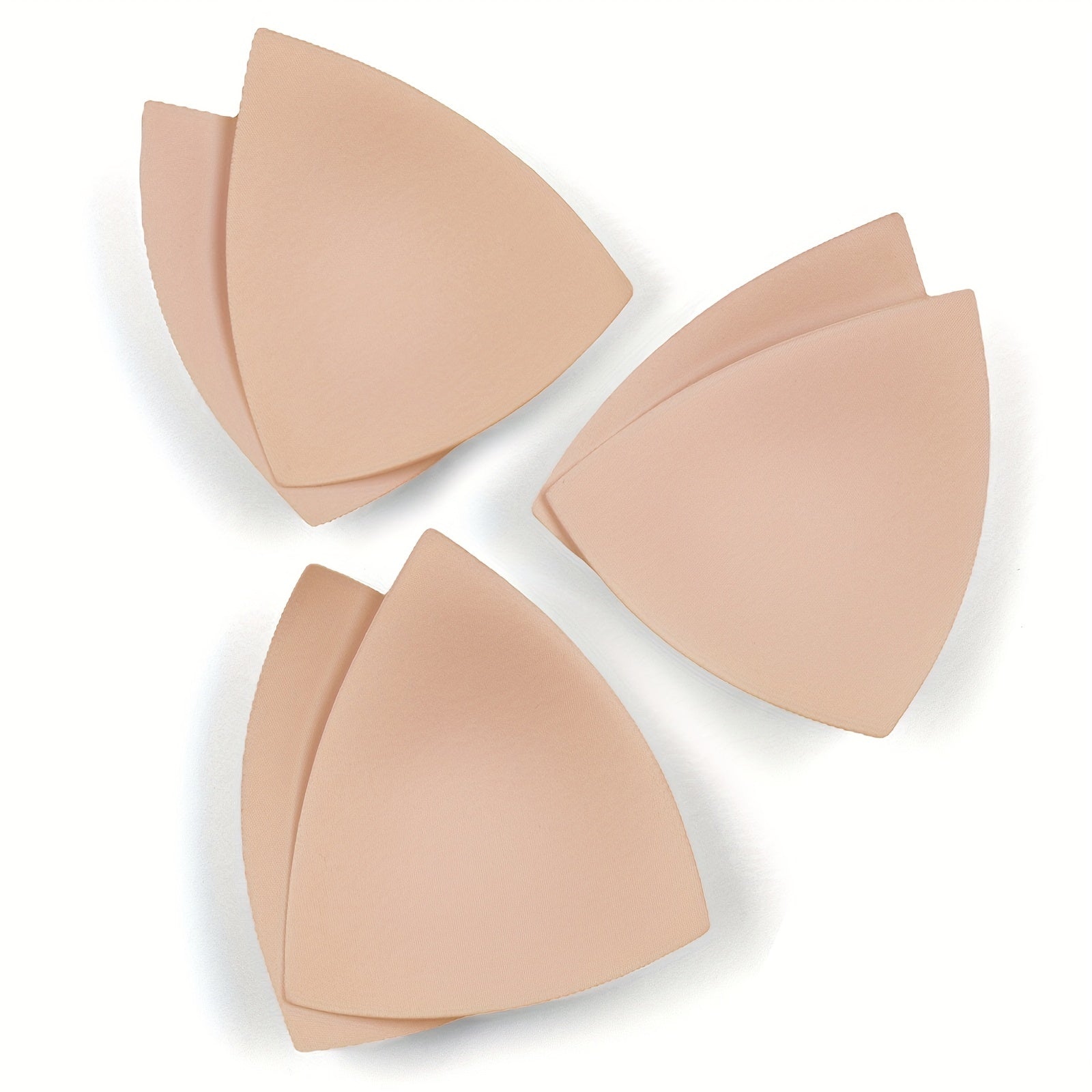 3 Pairs Bikini Bra Insert Pads Reusable Invisible Chest Enhancer