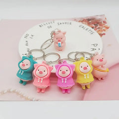 Pig Doll Key Ring Holiday Party Small Gift Key Ring