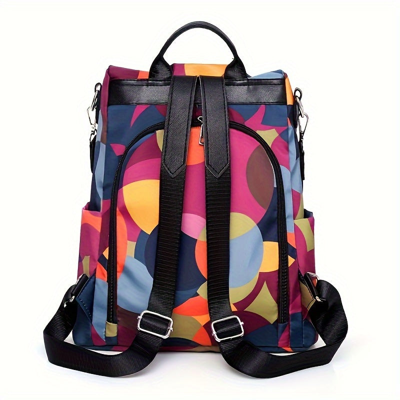 Camouflage Outdoor Backpack Women's Bag Oxford Cloth