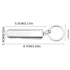 Stainless Steel Nail Clippers with Nail File - Durable Manicure Tool