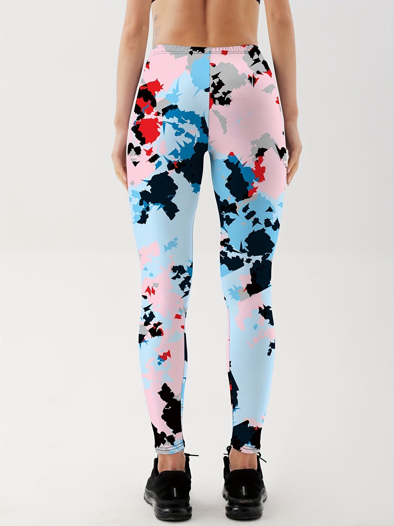 Yoga Leggings High Waist Running Tight Pants Women's Activewear