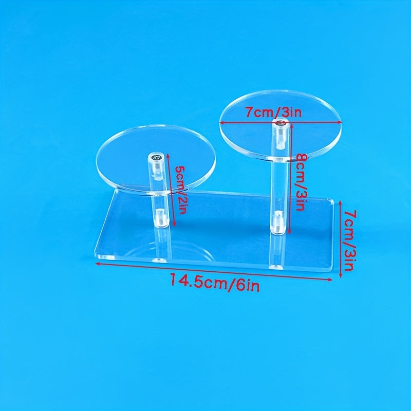 Transparent Acrylic Display Shelf for Cosmetics Perfume Antique Display