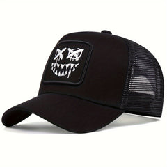 Men's Smiling Face Baseball Cap Outdoor Sun Hat