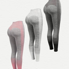 3 Pcs Pack Sexy Yoga Leggings Slim Fitted Fitness Pants Women's Activewear