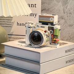 Retro Camera Assembly Building Blocks Creative Gift for Adults