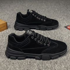 Men's Lace up Sneakers Comfortable Walking Shoes
