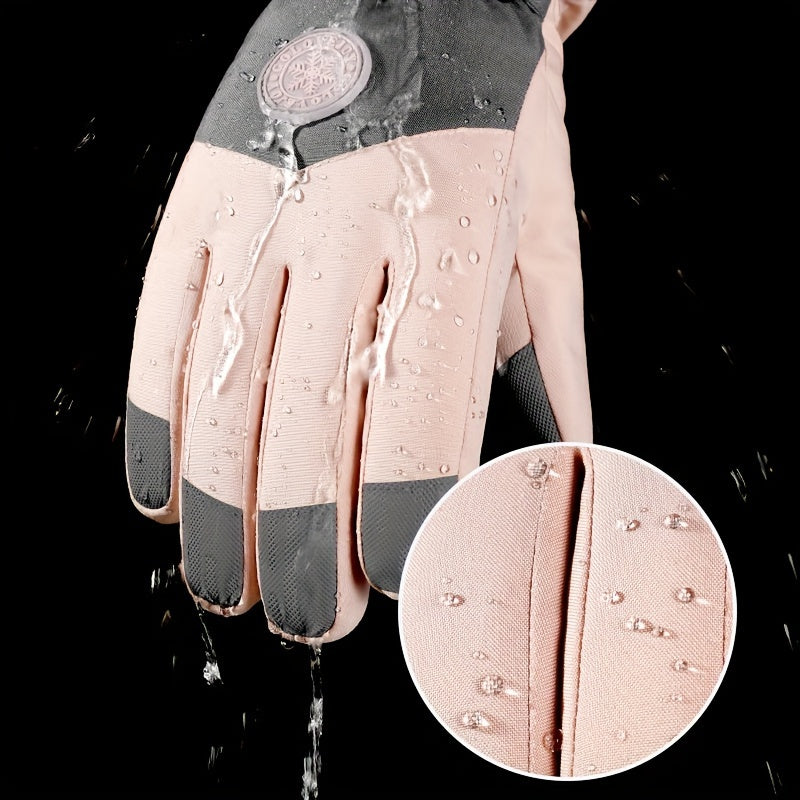 Winter Warm Thick Gloves Touch Screen Outdoor Sports Cycling Gloves Gift