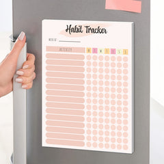 Habit Tracker & Goal Journal, Daily & Weekly Planner, Motivational To Do List