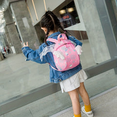 Kid's Angel Wings Backpack with Anti-lost Traction Rope