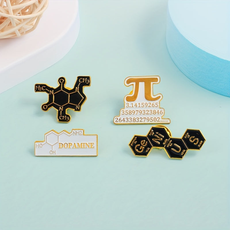 1pc Cartoon DIY Metal Pin Badges for Girls - Great Holiday Party Gift