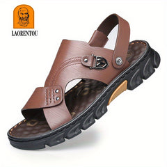 Men's Non Slip Sandals Quick Dry Closed Toe Rubber Sole Beach Shoes