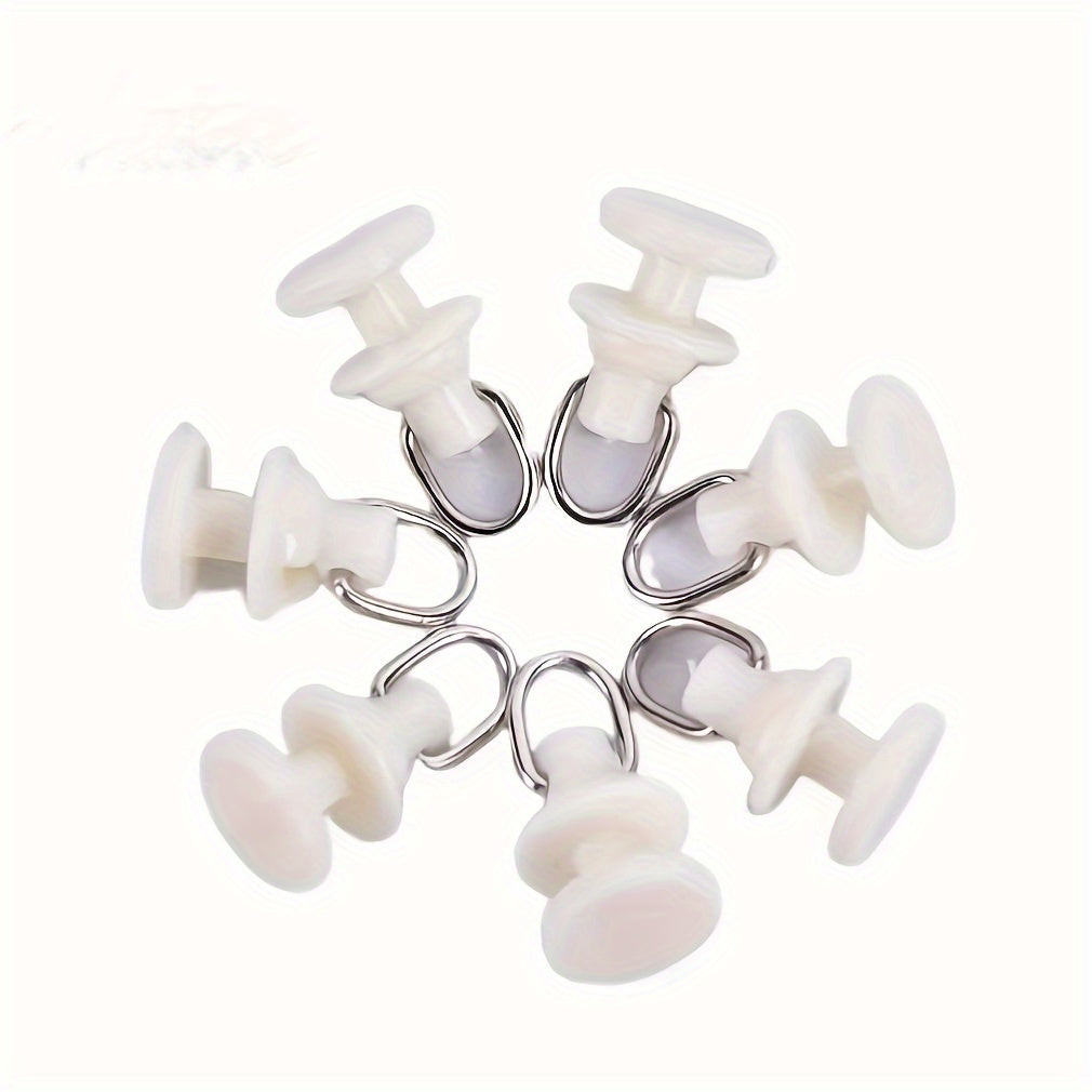 100pcs Curtain Track Gliders Roller Hooks Accessories