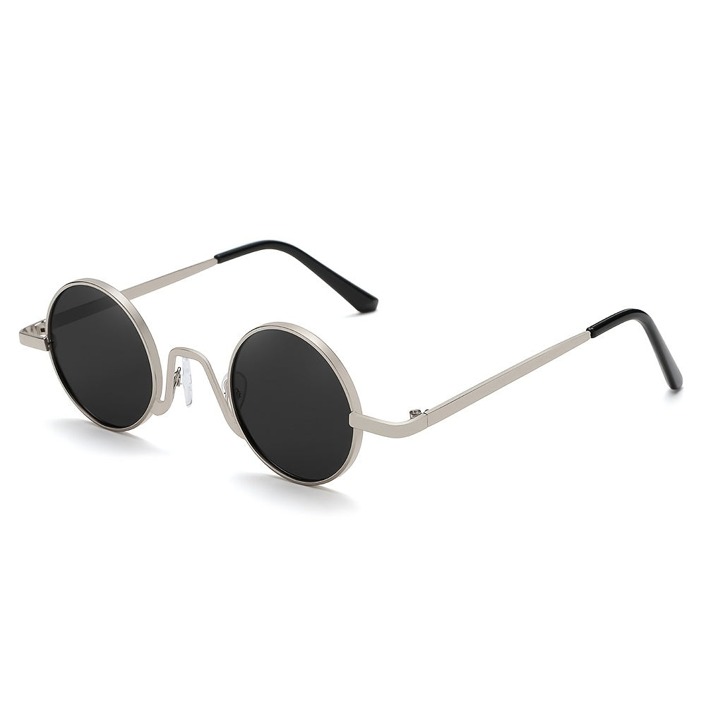 Men's Narrow Round Sunglasses 9301