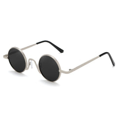 Men's Narrow Round Sunglasses 9301
