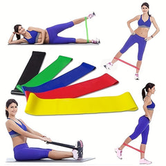 Resistance Bands Set for Yoga Training and Fitness - Pull Bands and Str