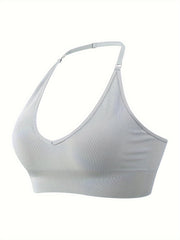 Seamless Halter Wireless Bra Comfy & Breathable Women's Lingerie
