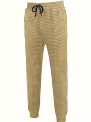 Men's Drawstring Solid Sweatpants Pocket Casual Comfy Jogger Pants