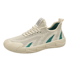 Men's Lace up Sneakers Lightweight Walking Shoes Comfortable and Breathable