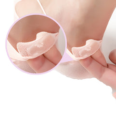 Women's Ankle Compression Socks 1 Pair Breathable Non Slip Solid Socks