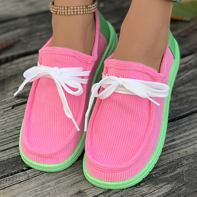 Non Slip Low Cut Skate Shoes Lightweight Canvas Sneakers