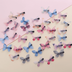 30pcs Butterfly Hair Clips for Christmas Parties