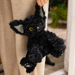 Cat Plush Toy Soft Stuffed Animal - Perfect Gift for Halloween and Christmas
