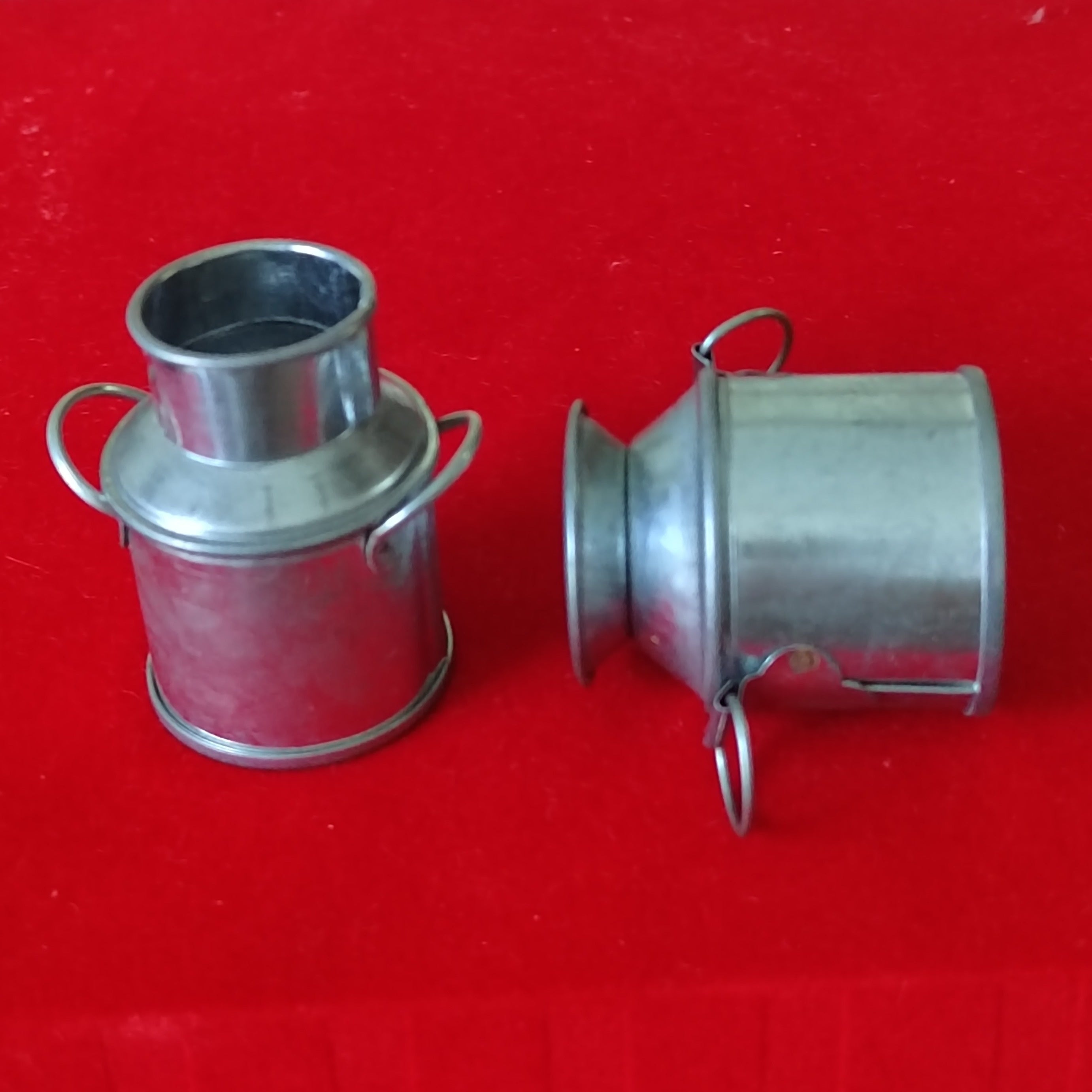 Mini Tin Flower Pot Gardening Scene Small Milk Pot Iron Bucket Flower Arrangemen