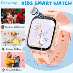 Focwony Kids Smartwatch with 26 Games HD Touch Screen Waterproof Camera