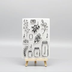 Cartoon Transparent Stamps: Fun Stationery for Students & Kids