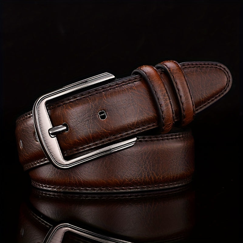 Men's Buckle Belt Business Suit Decorative Belt For Outdoor Party