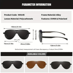 RoyalHot Polarized Rimless Sunglasses Driving Sun Glasses
