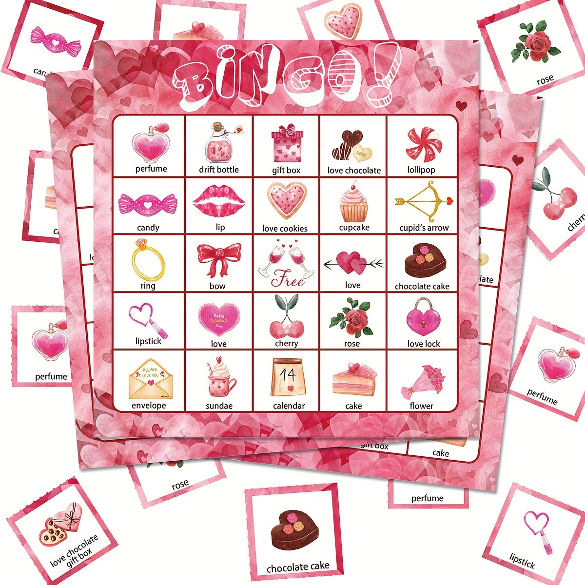 Valentines Game Cards Party School Games Love Family Entertainment